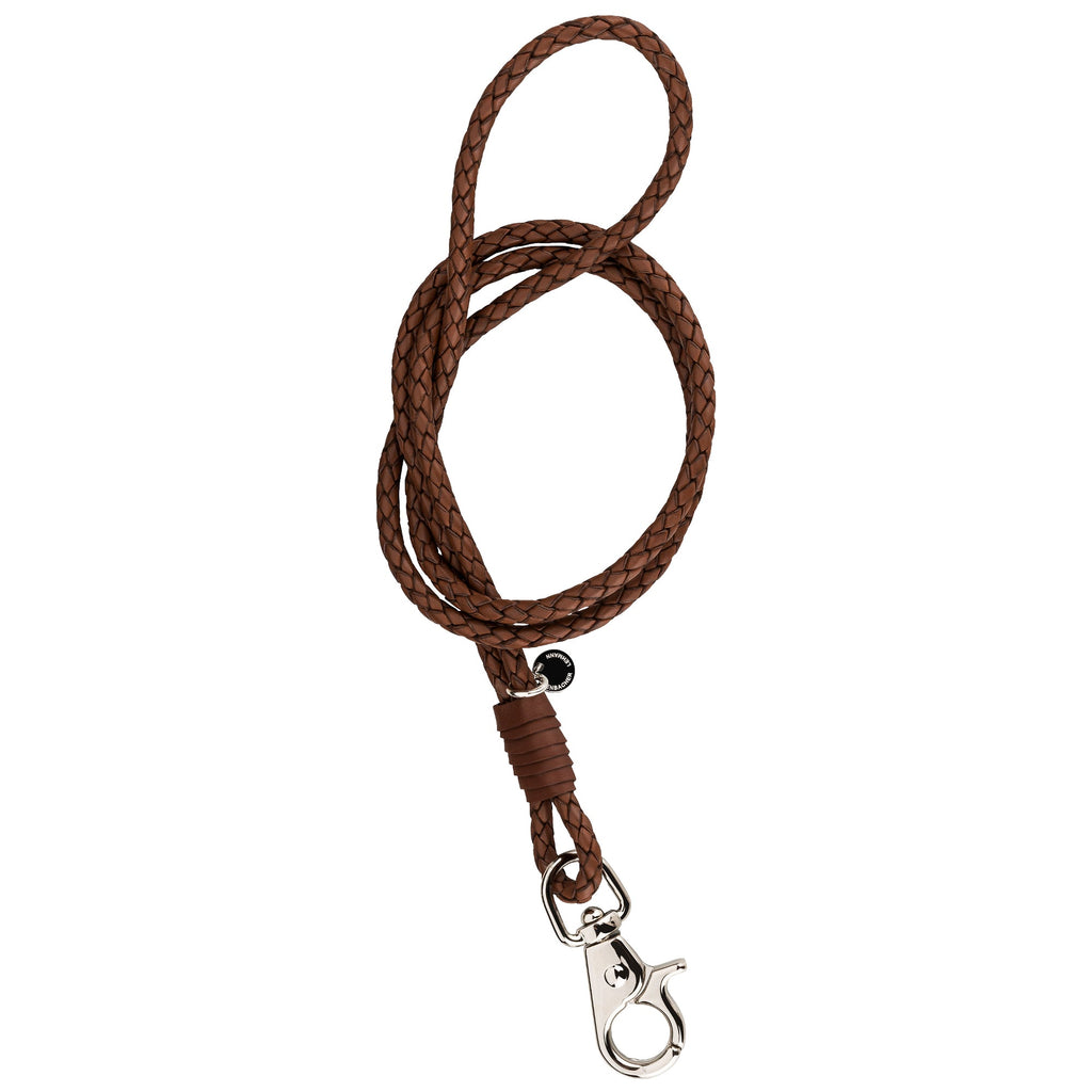 KEY CHAIN SLIM sporty - brown - TIEFENBACHER LEHMANN