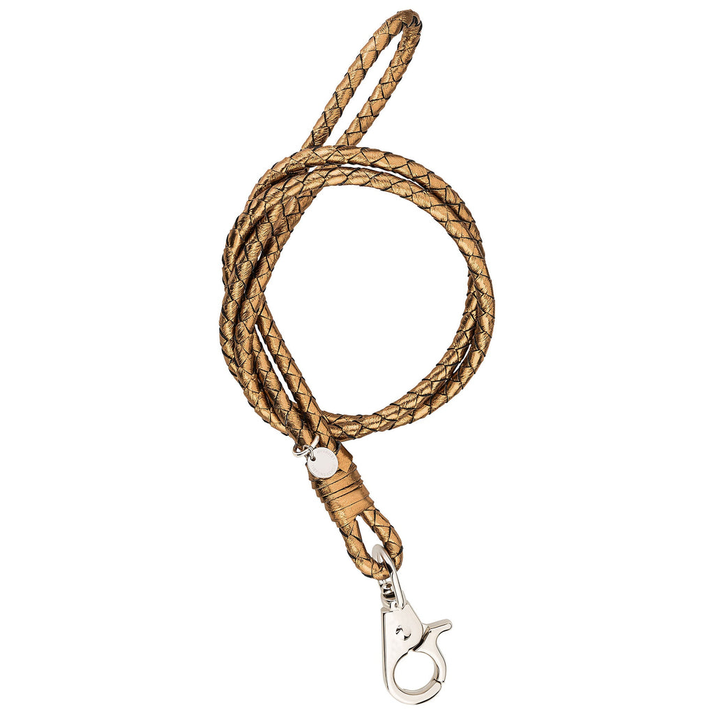 KEY CHAIN SLIM sporty - metallic bronze - TIEFENBACHER LEHMANN