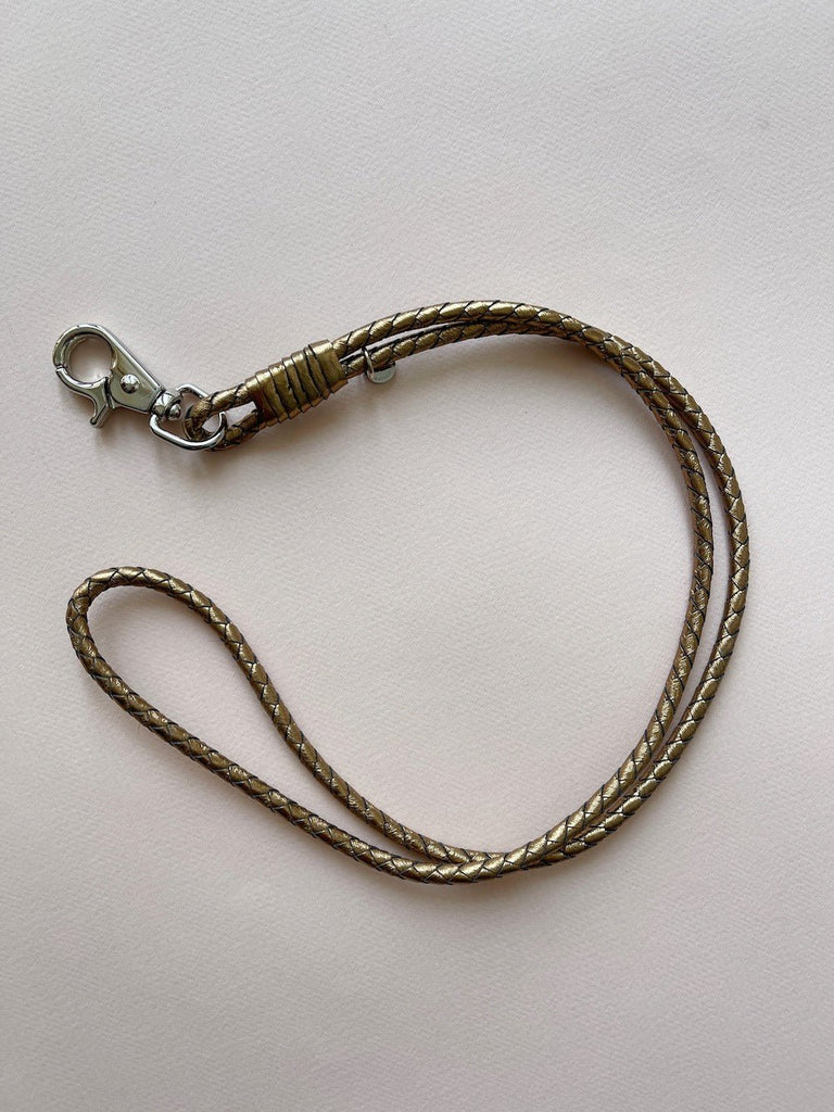 KEY CHAIN SLIM sporty - metallic bronze - TIEFENBACHER LEHMANN