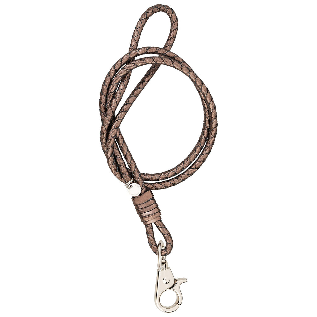 KEY CHAIN SLIM sporty - metallic burgundy - TIEFENBACHER LEHMANN