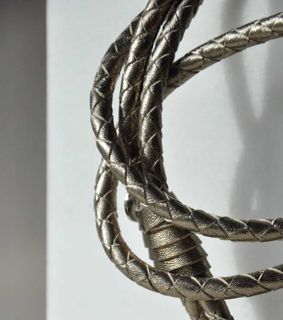 KEY CHAIN SLIM sporty - metallic grey - TIEFENBACHER LEHMANN