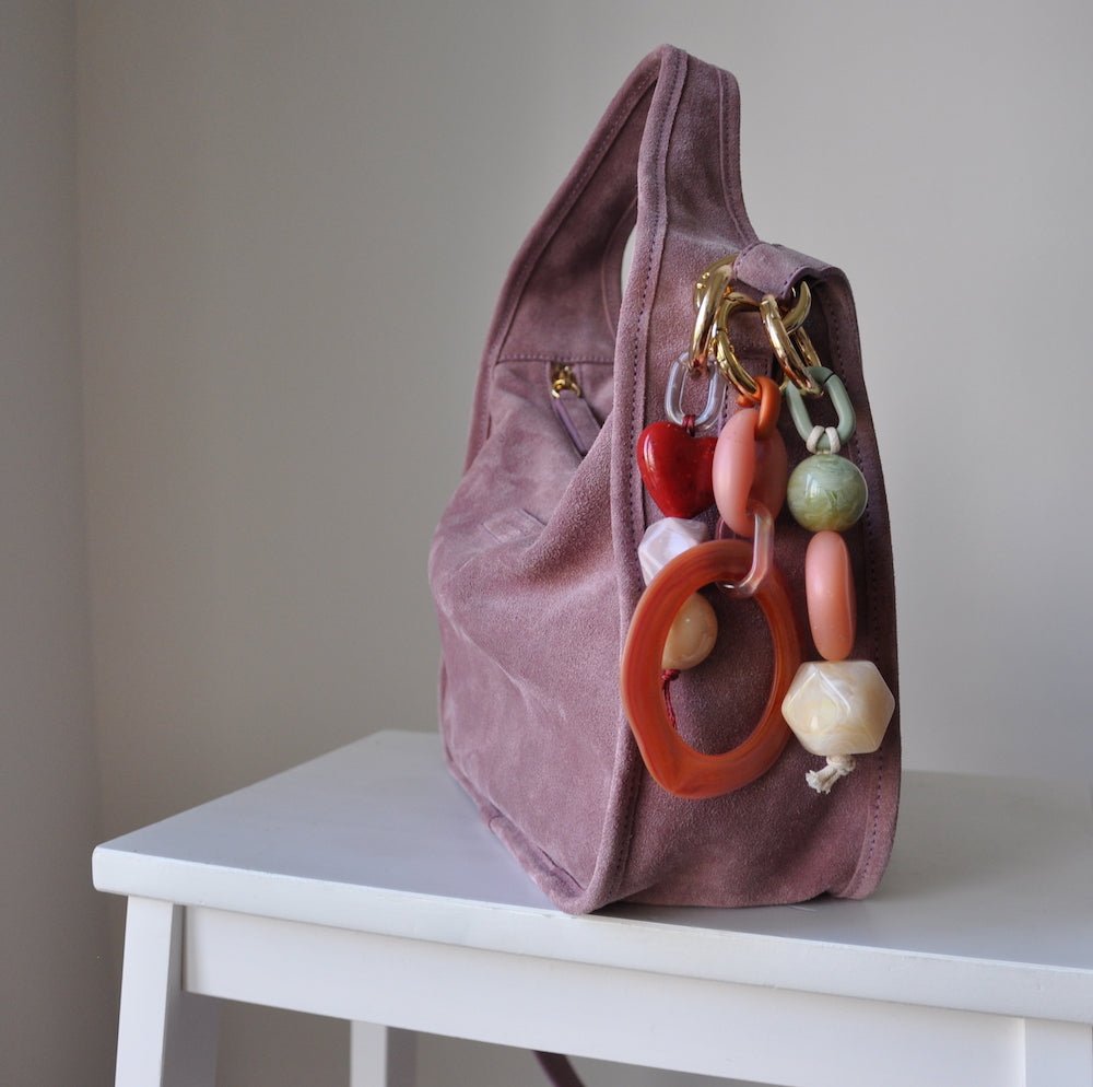 KEY RING & BAG CHARM - BRIOCHE BAG mini - TIEFENBACHER LEHMANN