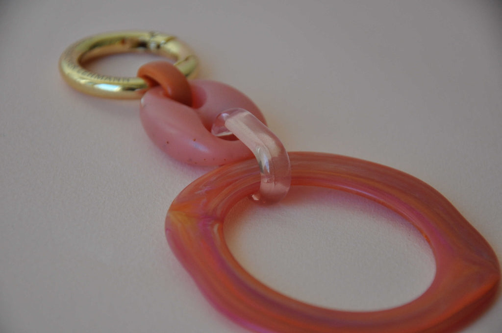 KEY RING & BAG CHARM - loop - close up - TIEFENBACHER LEHMANN