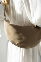 MOON BAG mocca mousse - light gold