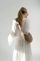 MOON BAG mocca mousse - light gold