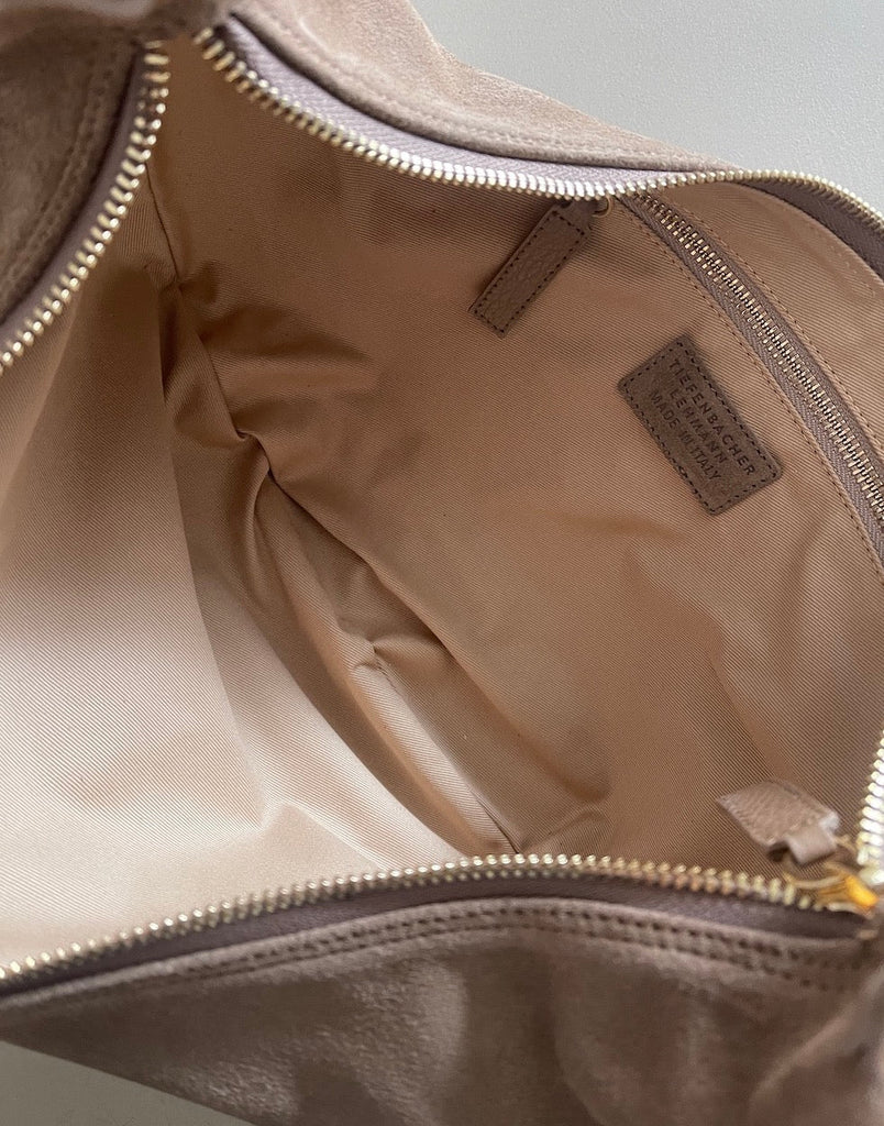 MOON BAG mocca mousse - light gold - TIEFENBACHER LEHMANN