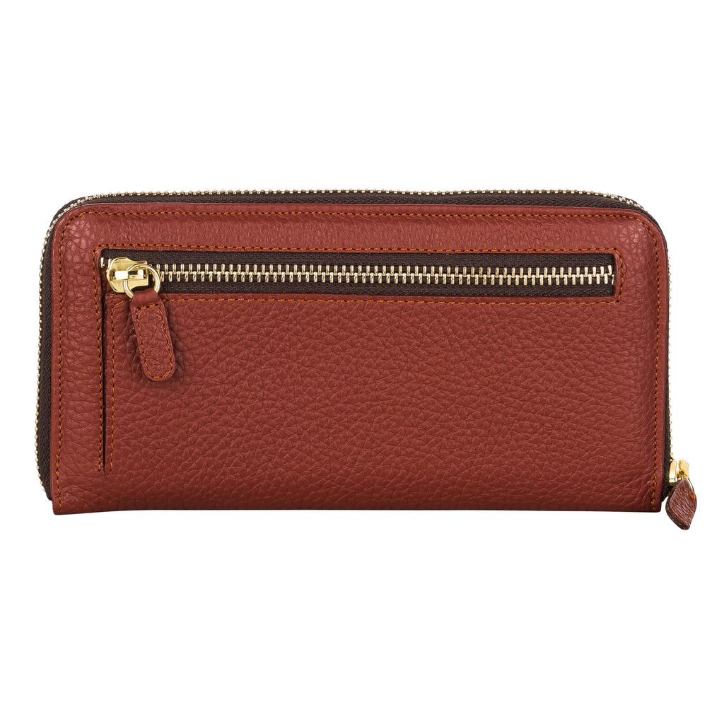 ORGANIZER - burgundy/rust gold - TIEFENBACHER LEHMANN