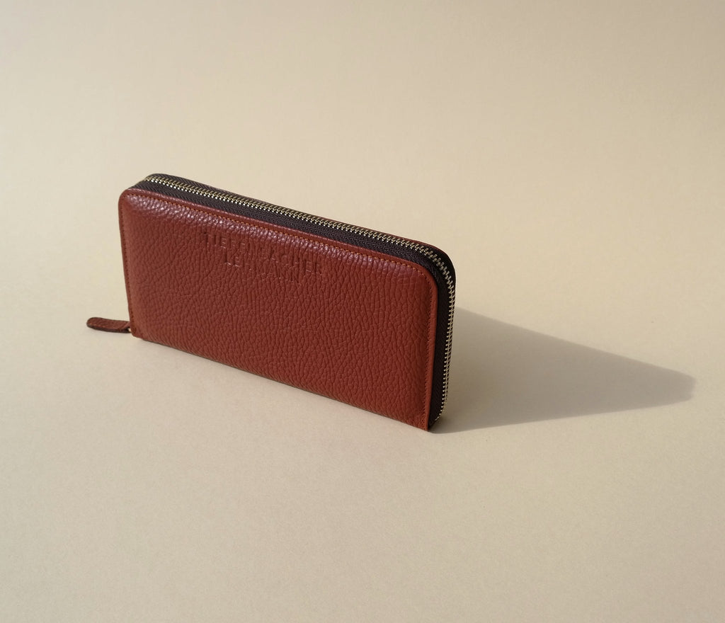 ORGANIZER - burgundy/rust gold - TIEFENBACHER LEHMANN