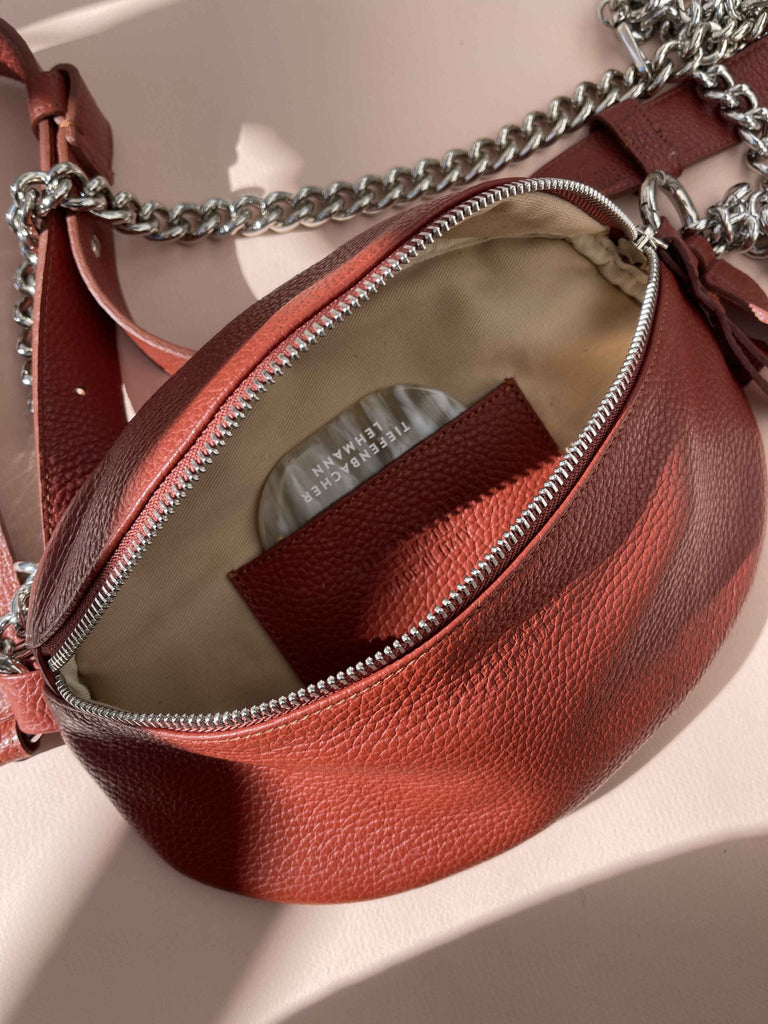 POCKET MIRROR - greige - TIEFENBACHER LEHMANN