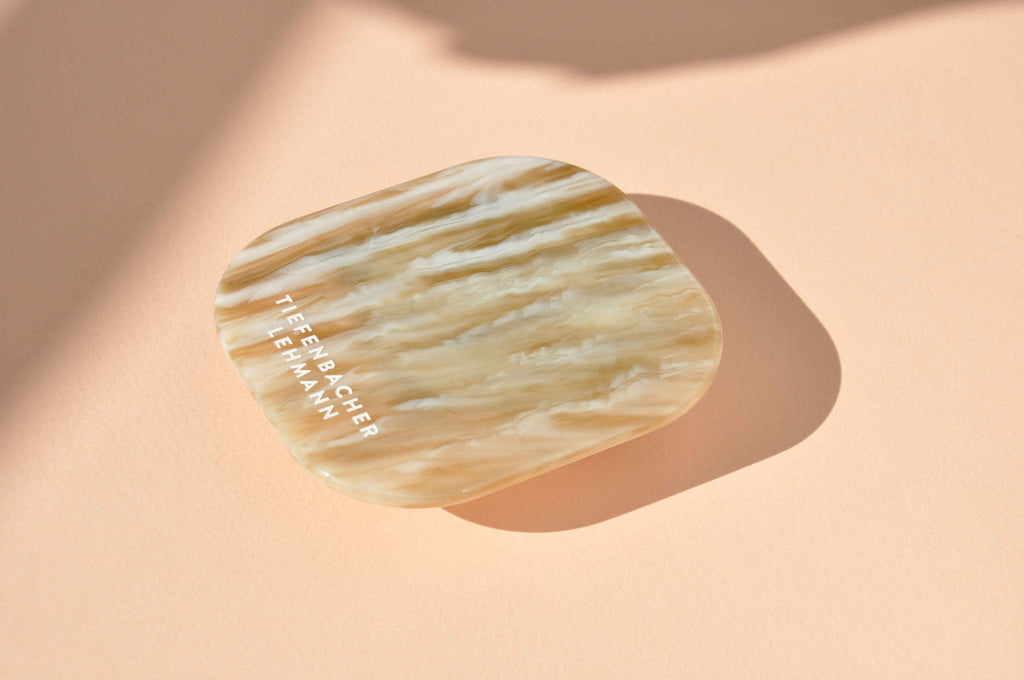 POCKET MIRROR - greige - TIEFENBACHER LEHMANN