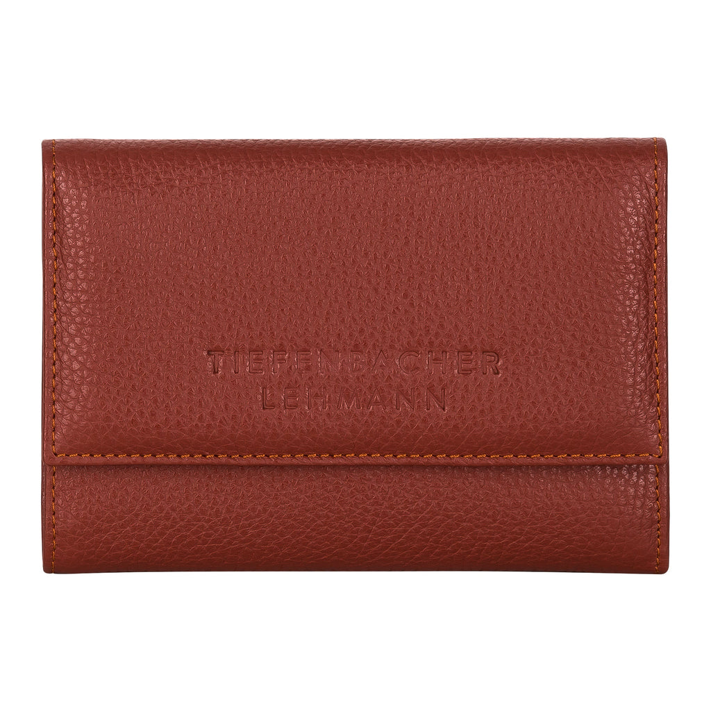 PORTEMONNAIE - burgundy/rust gold - TIEFENBACHER LEHMANN