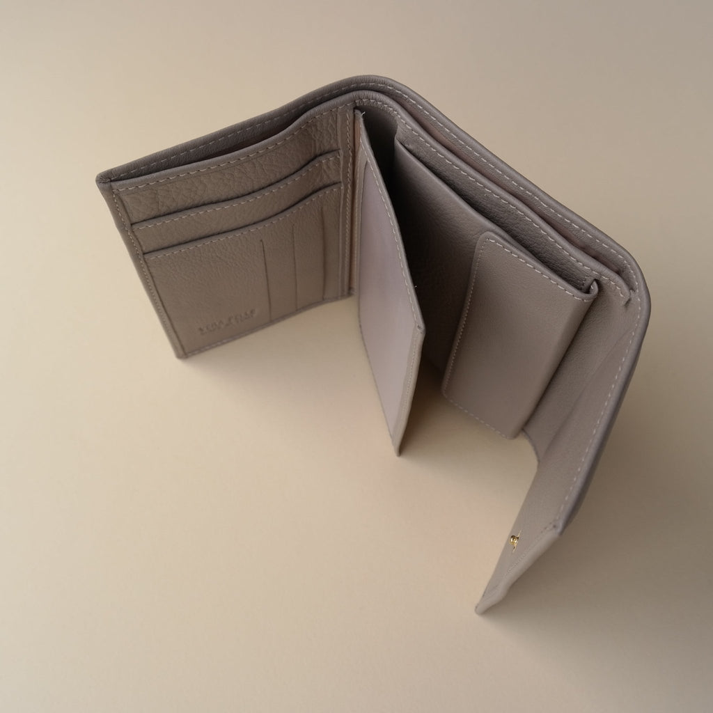 PORTEMONNAIE - taupe gold - TIEFENBACHER LEHMANN