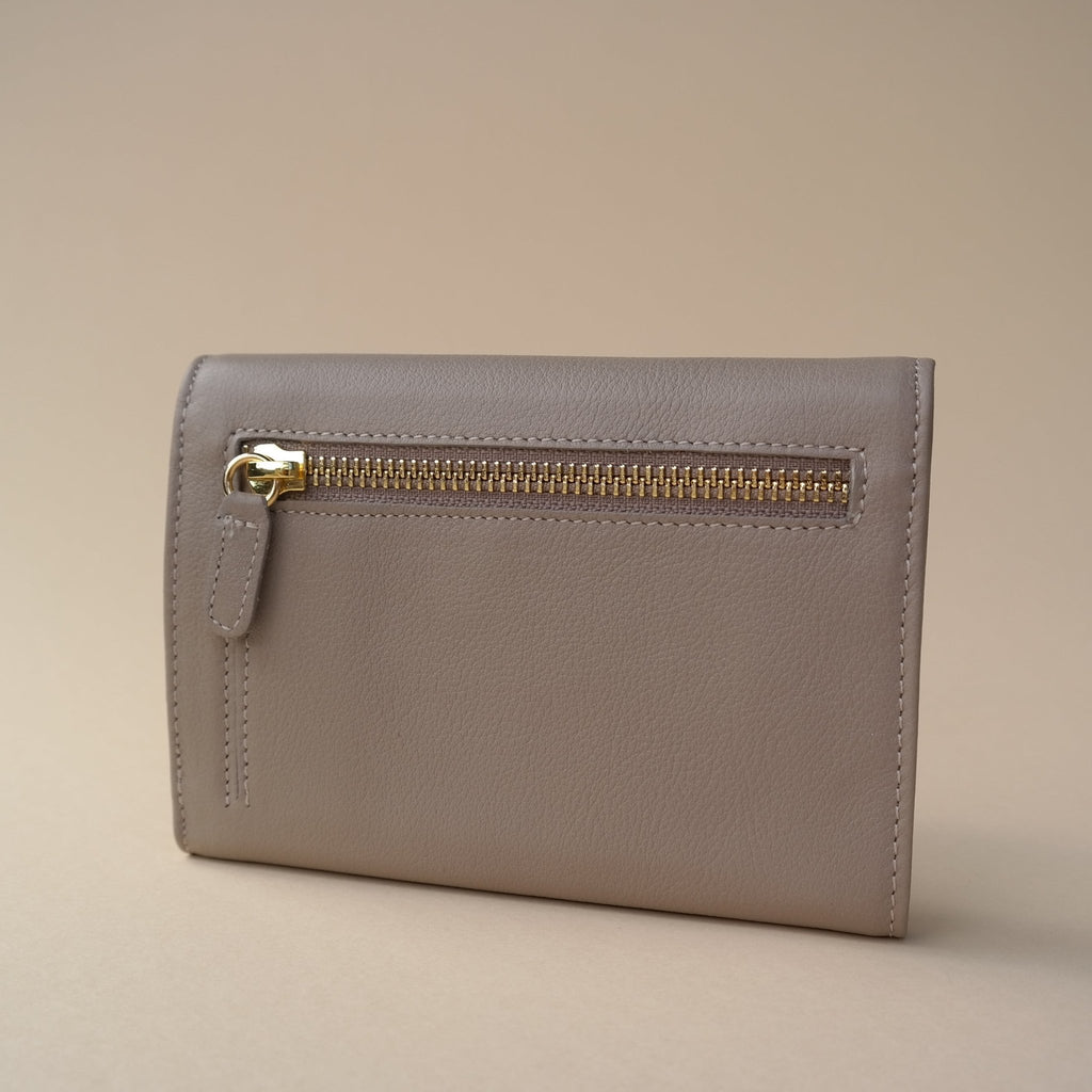 PORTEMONNAIE - taupe gold - TIEFENBACHER LEHMANN