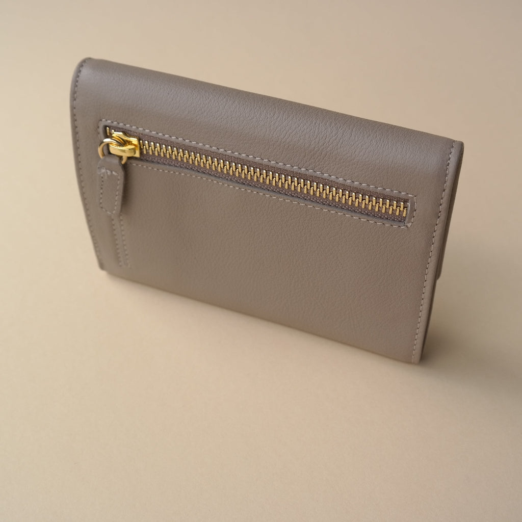 PORTEMONNAIE - taupe gold - TIEFENBACHER LEHMANN