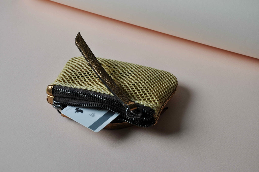 POUCH - mini metallic bronze - TIEFENBACHER LEHMANN