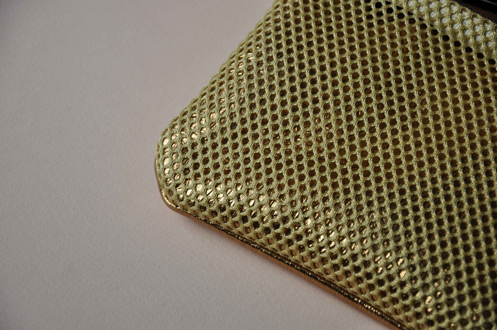 POUCH - mini metallic bronze - TIEFENBACHER LEHMANN