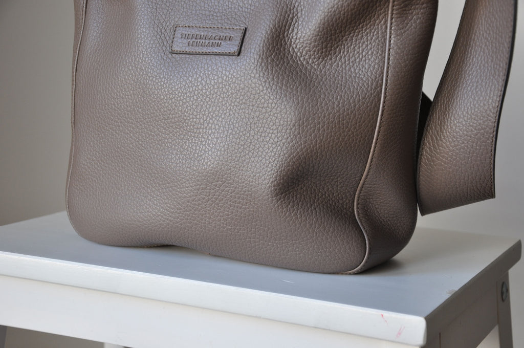 SHOPPING BAG midi light fango - silver - TIEFENBACHER LEHMANN