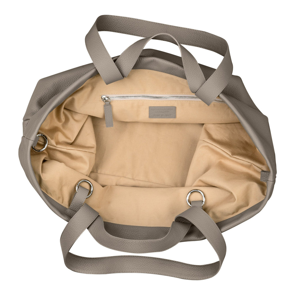 TOTE BAG soft - taupe - TIEFENBACHER LEHMANN