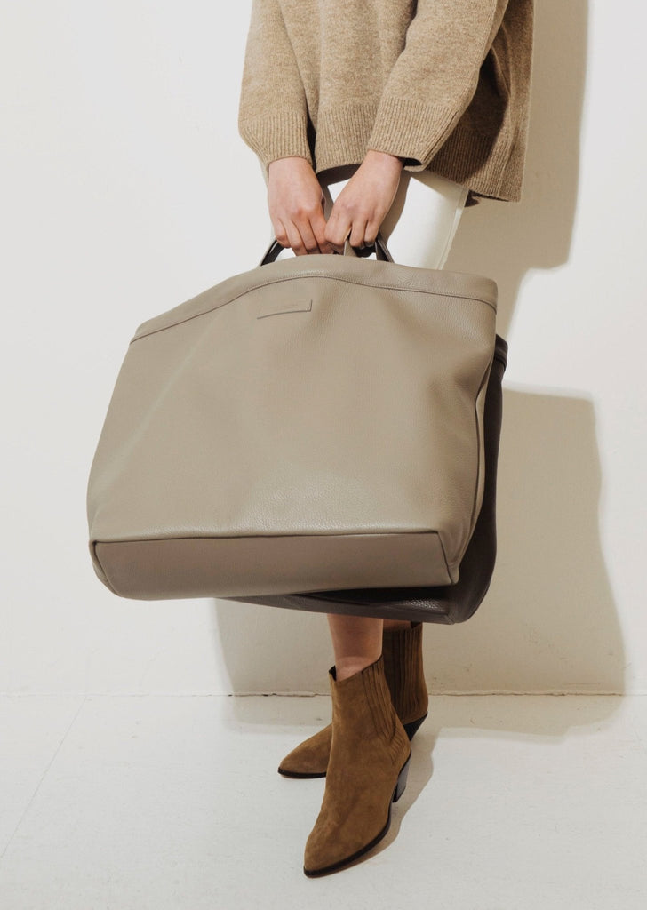 TOTE BAG soft - taupe - TIEFENBACHER LEHMANN